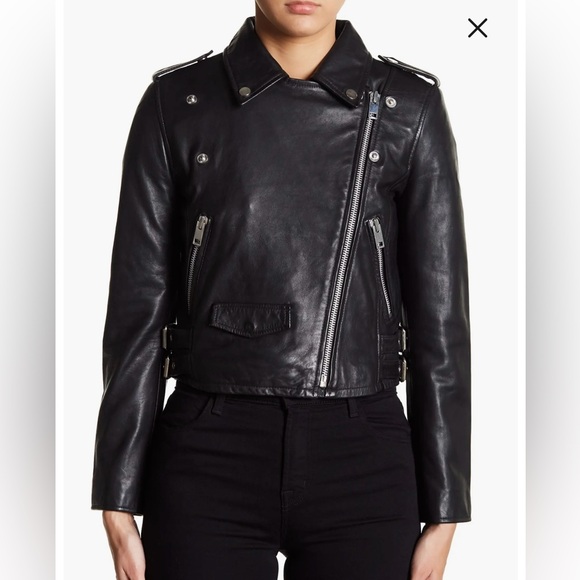 NWT - Walter Baker - Liz Leather Jacket - L - Picture 15 of 16